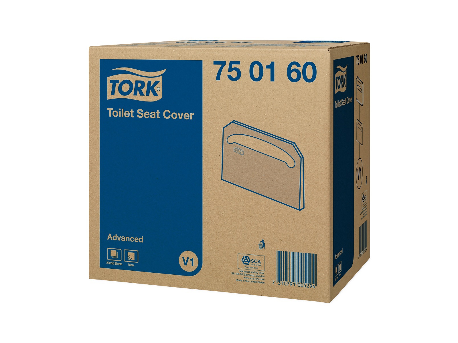 Nakładki sedesowe TORK 750160 V1 250 szt.